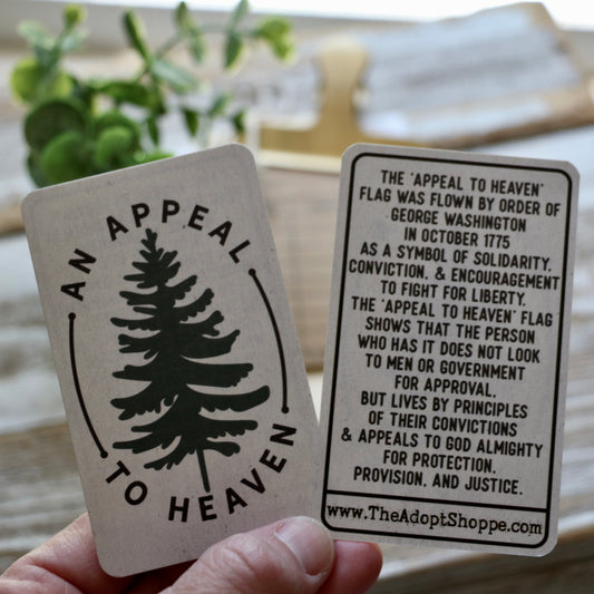 an appeal to heaven flag #TheAdoptShoppecard