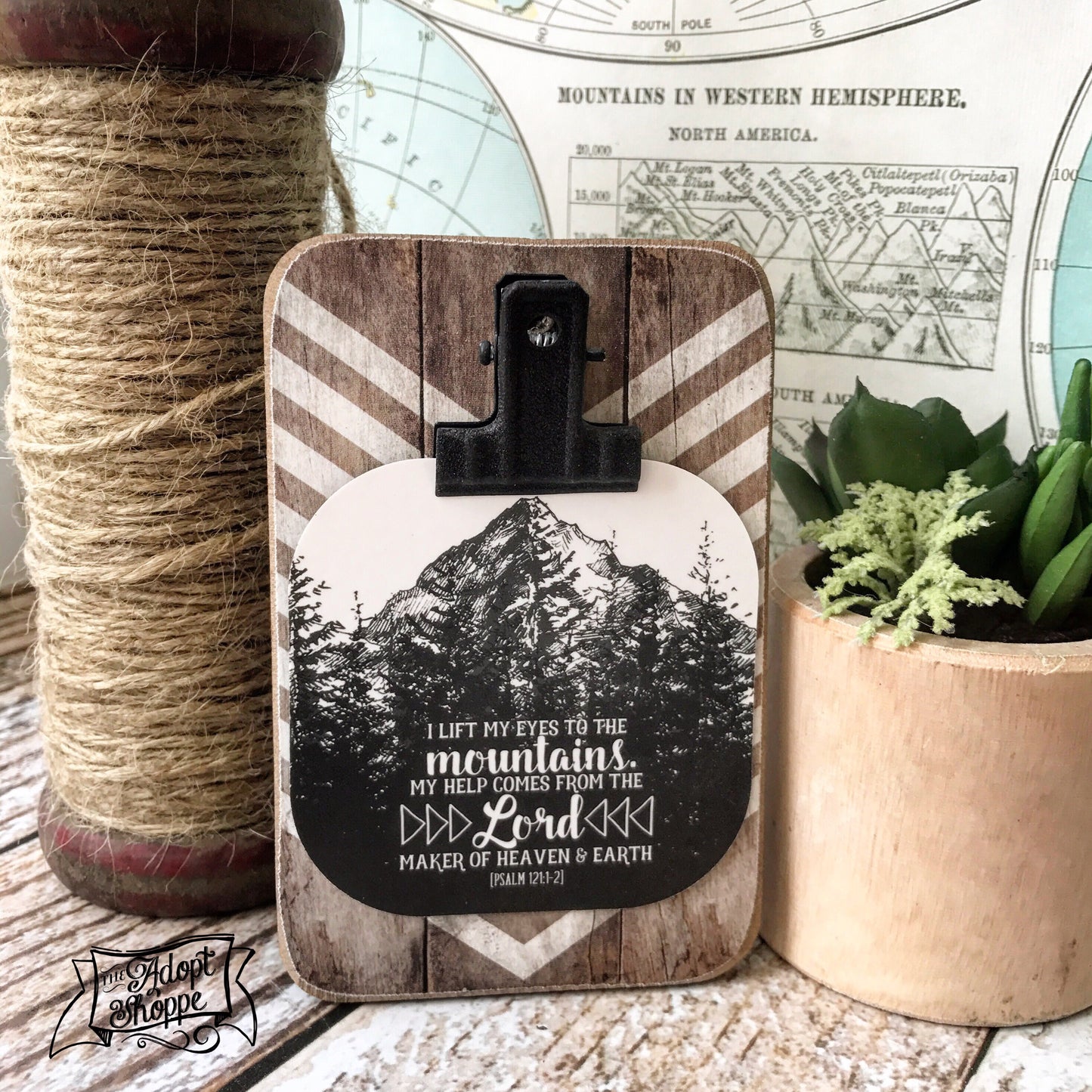 help from the Lord MOUNTAIN #TheAdoptShoppecard