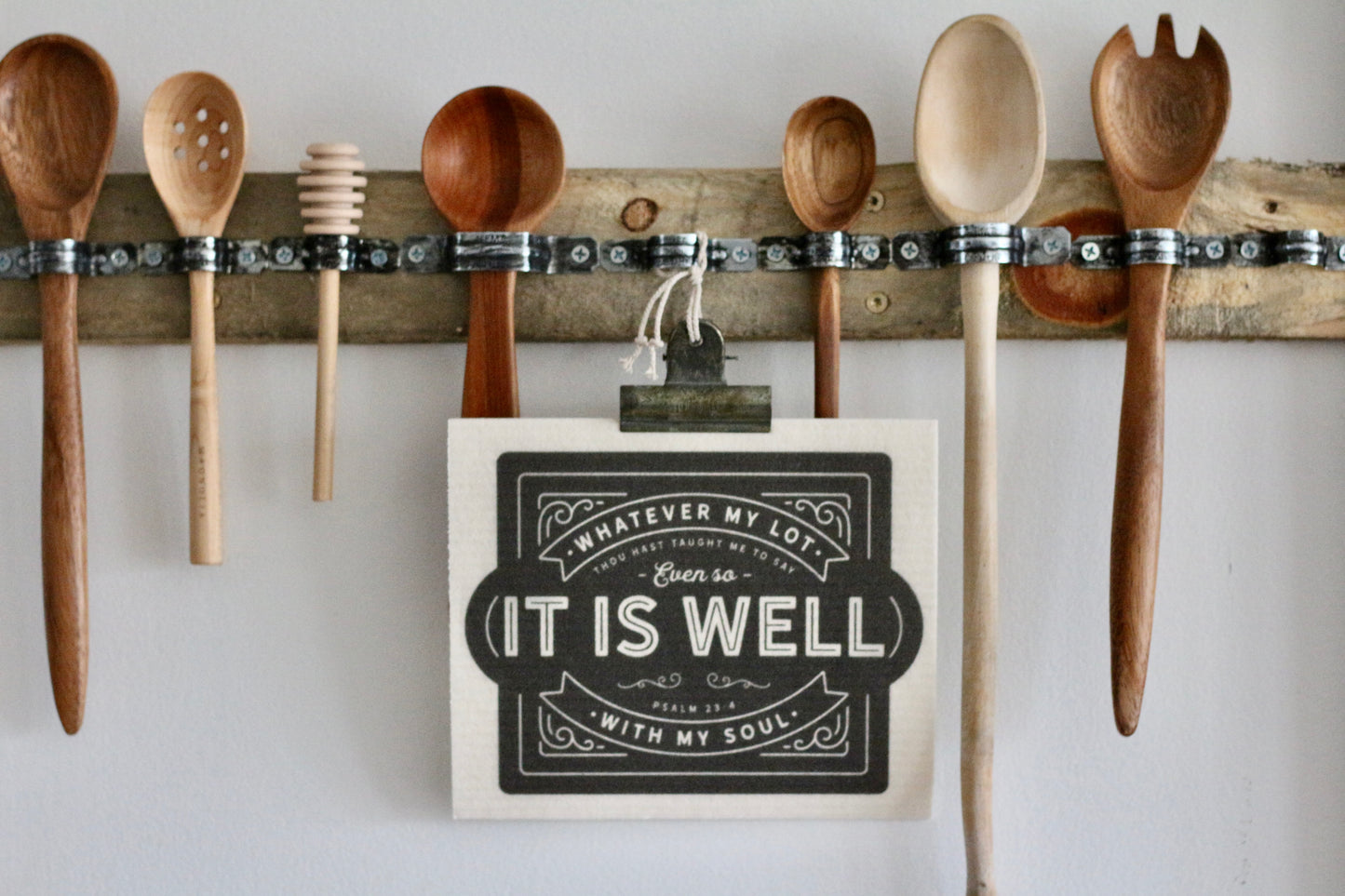 it is well hymn - Swedish dishcloth