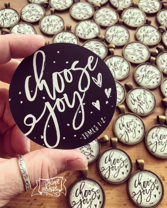 choose joy #TheAdoptShoppecard