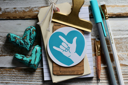 I LOVE YOU sign language #TheAdoptShoppecard