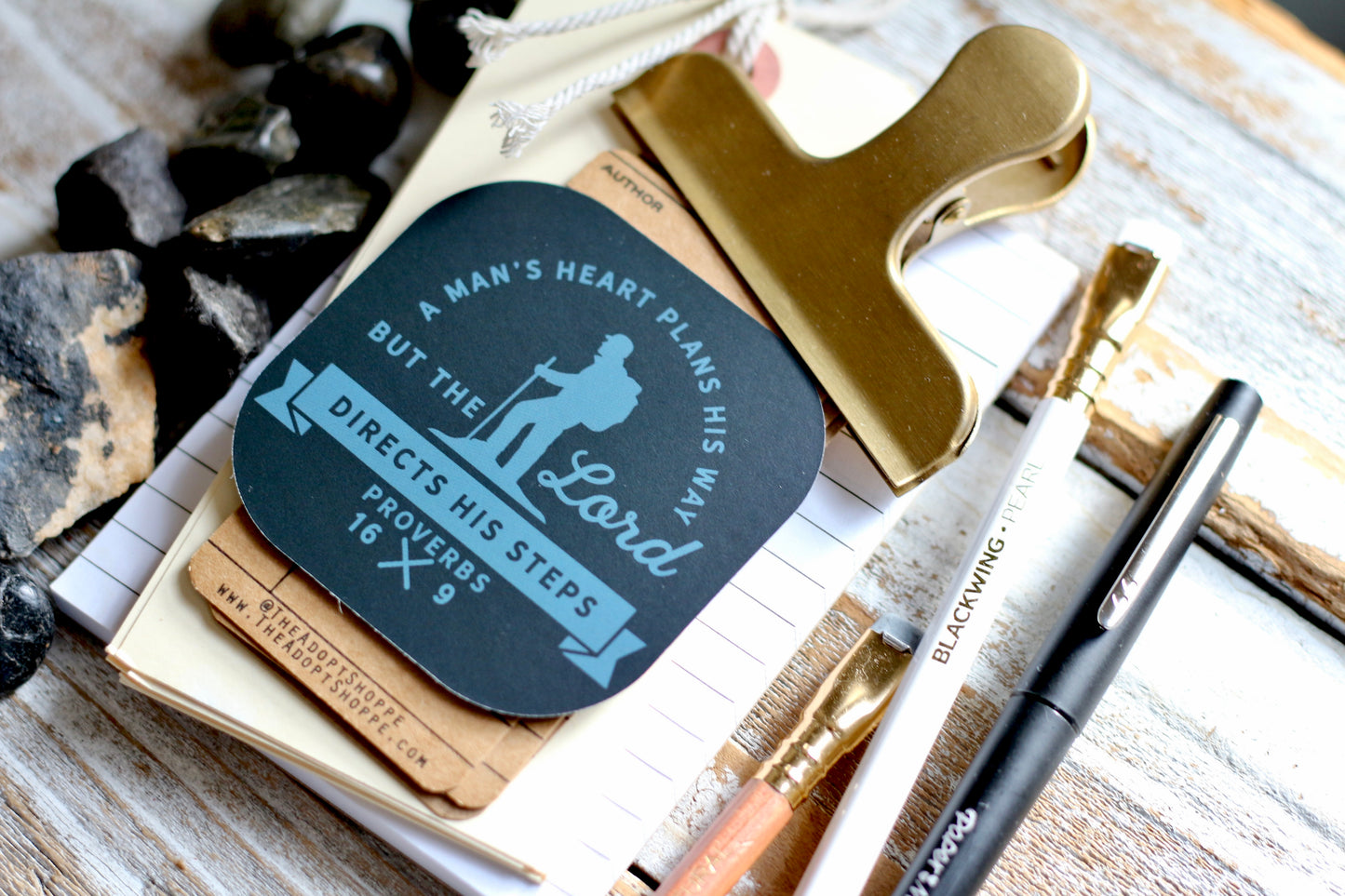 the Lord directs his steps (Proverbs 16:9) #TheAdoptShoppecard