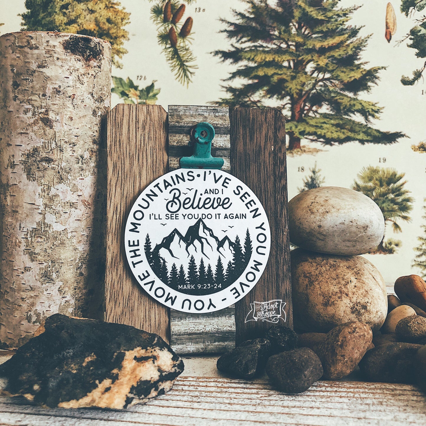 I’ve seen You move the mountains and I believe I’ll see you do it again #TheAdoptShoppecard