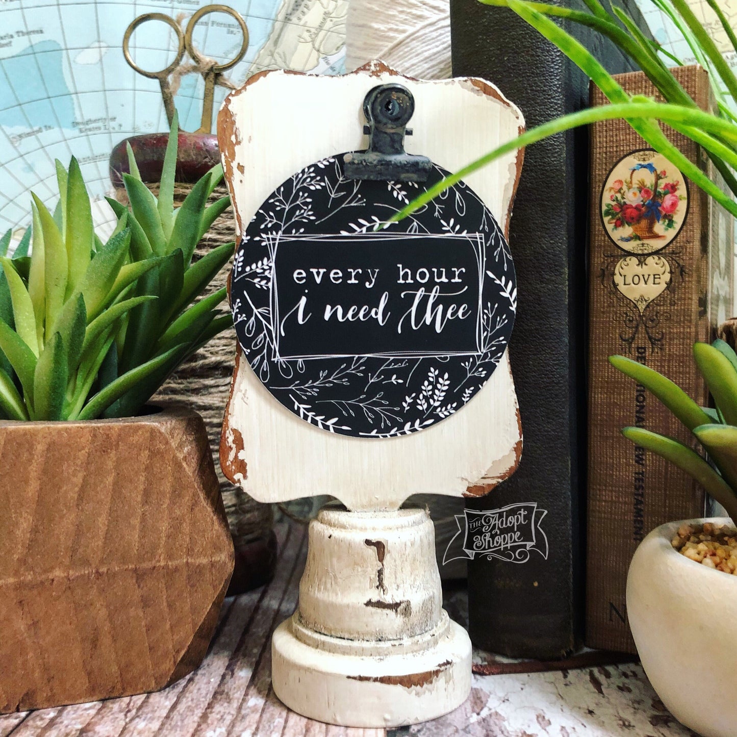 every hour i need thee hymn #TheAdoptShoppecard