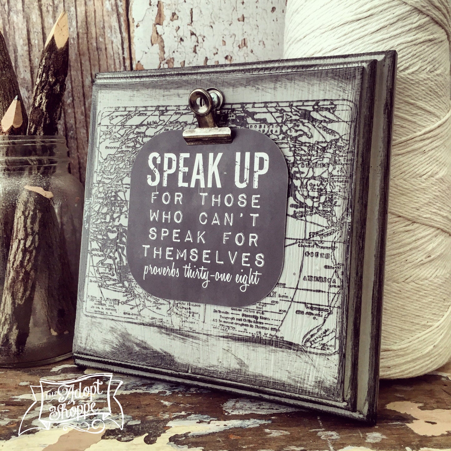 speak up #TheAdoptShoppecard