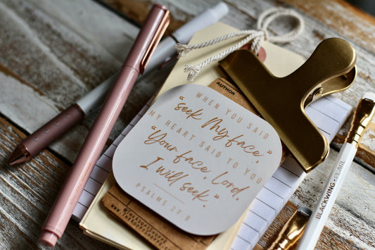 Seek His face (Psalms 27:8) #TheAdoptShoppecard