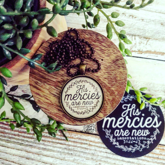 His mercies are new (Lamentations 3:22-23) #TheAdoptShoppecard