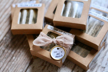 4 pack tallow lip balm (choose your flavors)
