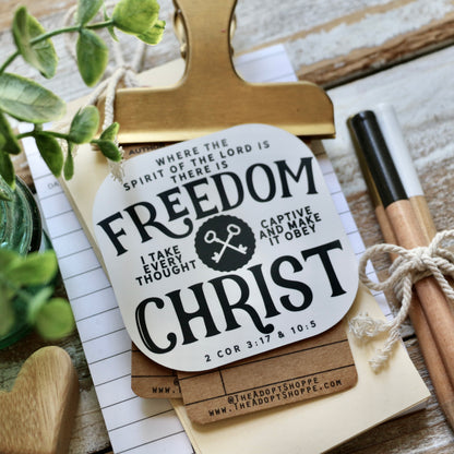 where the Spirit of the Lord is there is FREEDOM #TheAdoptShoppecard