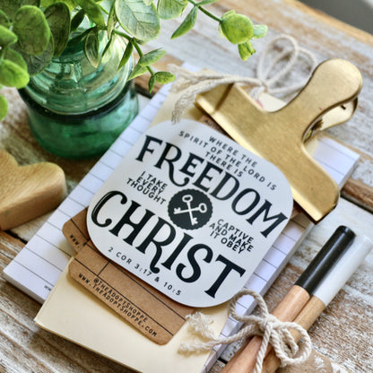 where the Spirit of the Lord is there is FREEDOM #TheAdoptShoppecard