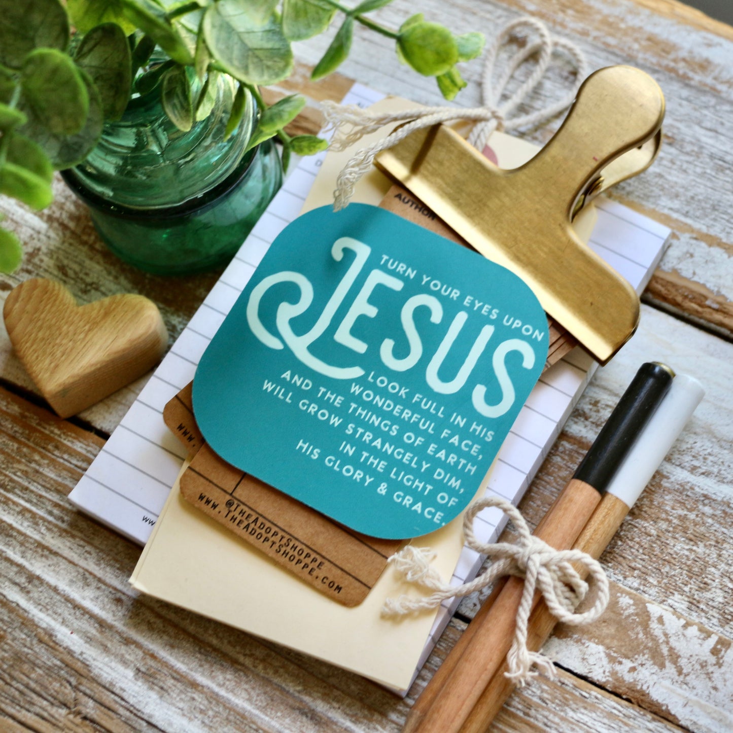 turn your eyes upon Jesus #TheAdoptShoppecard