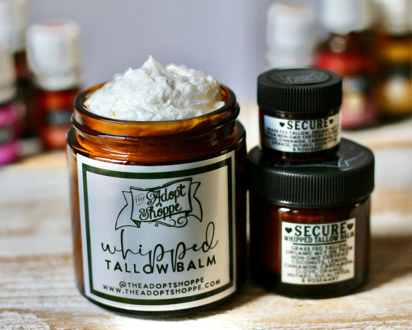 SECURE whipped tallow balm