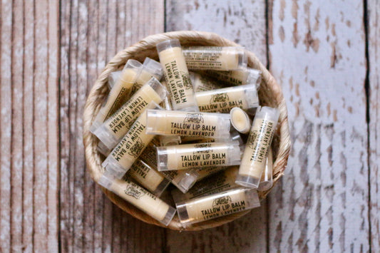 tallow lip balm