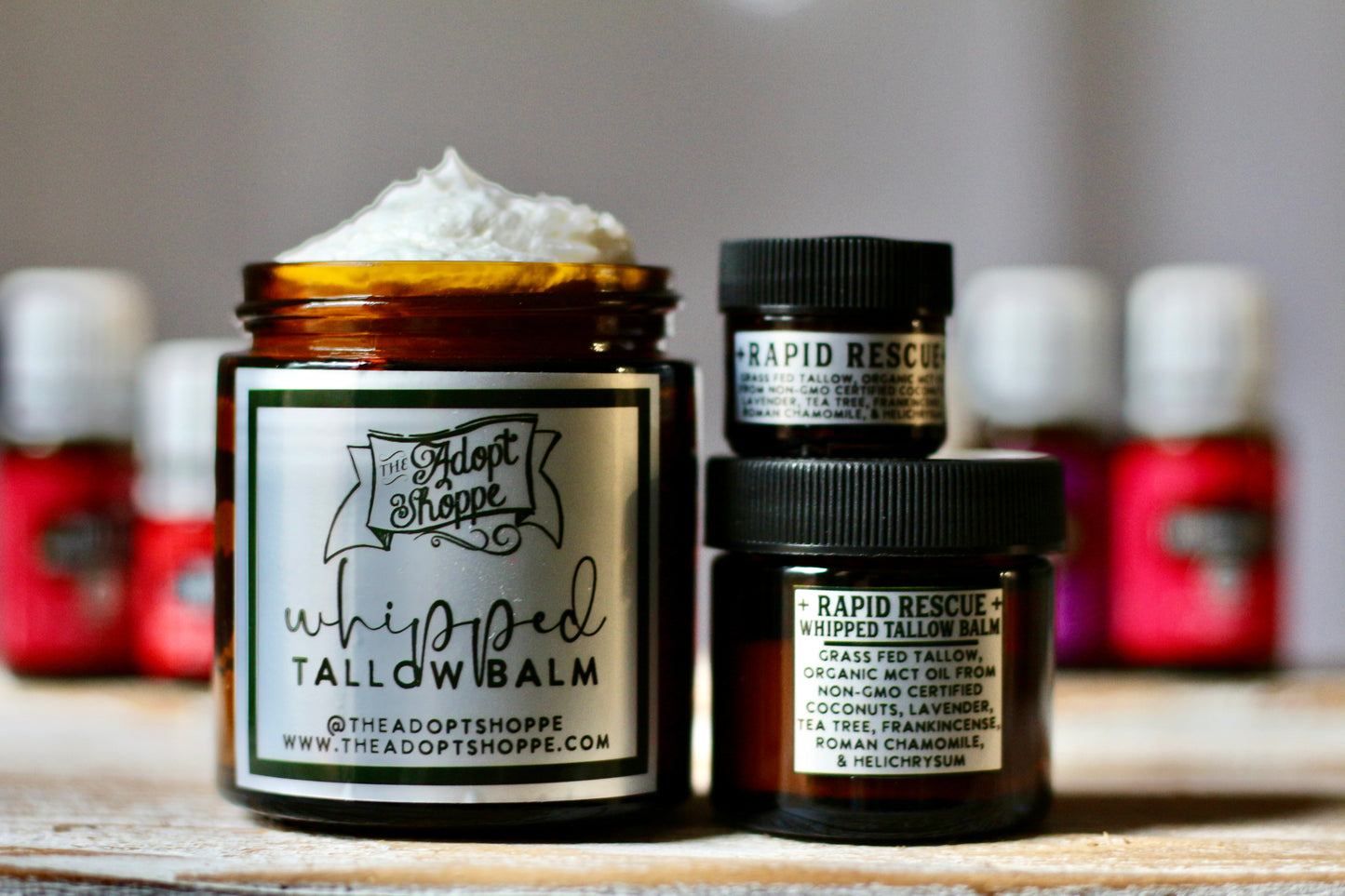 RAPID RESCUE whipped tallow balm
