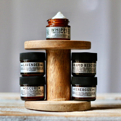 SAMPLER SET whipped tallow balm