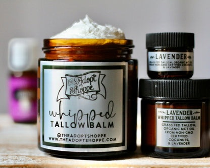 LAVENDER whipped tallow balm