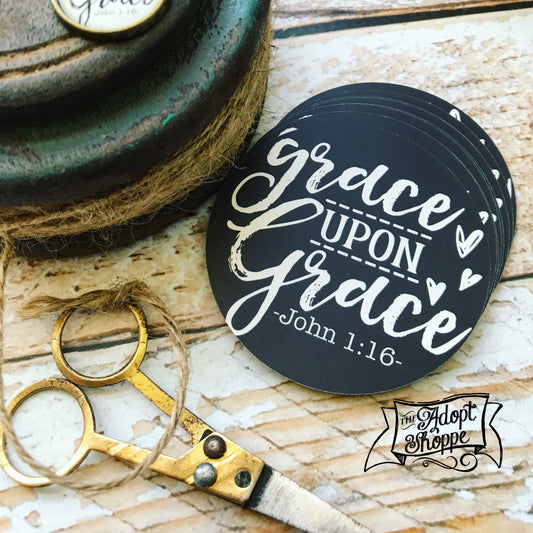 grace upon grace #TheAdoptShoppecard