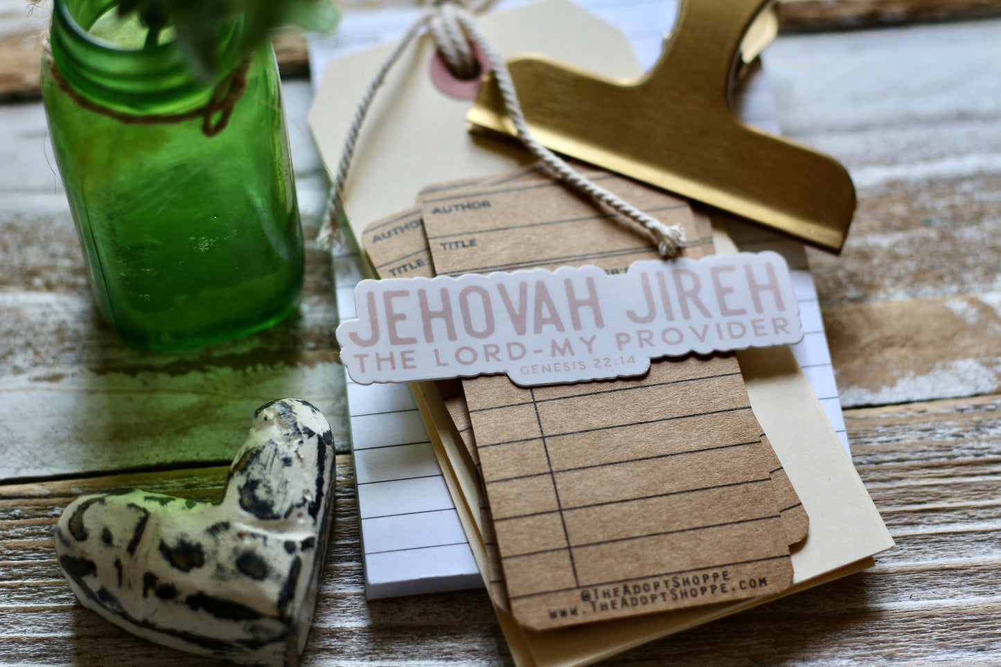 Jehovah Jireh - the Lord my provider (Genesis 22:14) vinyl sticker