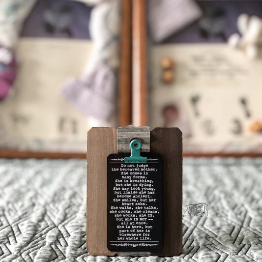 bereaved mother #TheAdoptShoppecard