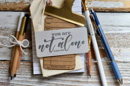 you are not alone (Isaiah 41:10) #TheAdoptShoppecard
