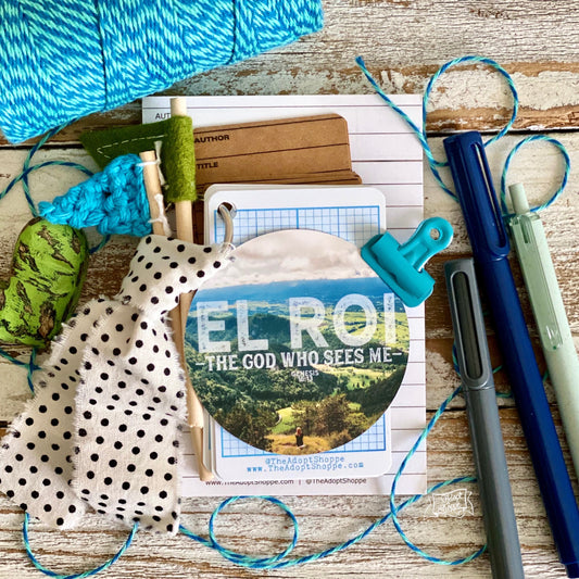 EL ROI — the God who sees me (Genesis 16:13) #TheAdoptShoppecard