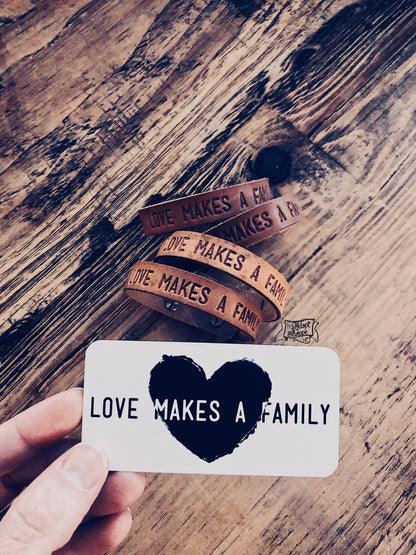 love makes a family #TheAdoptShoppecard
