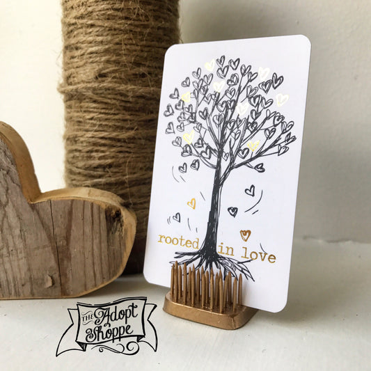 rooted in love #TheAdoptShoppecard