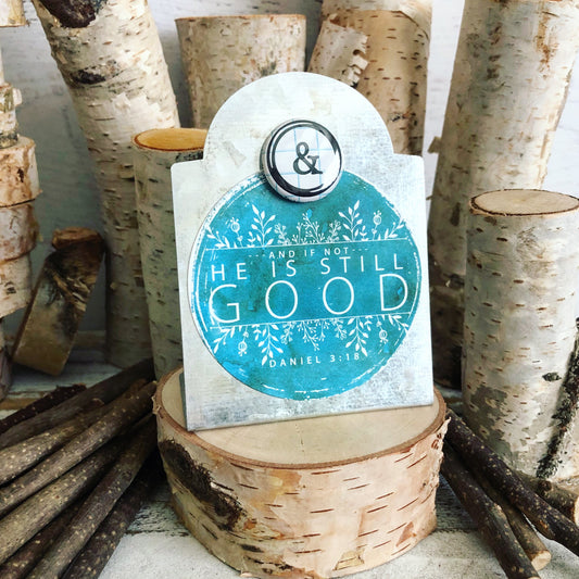 and if not He is still good #TheAdoptShoppecard