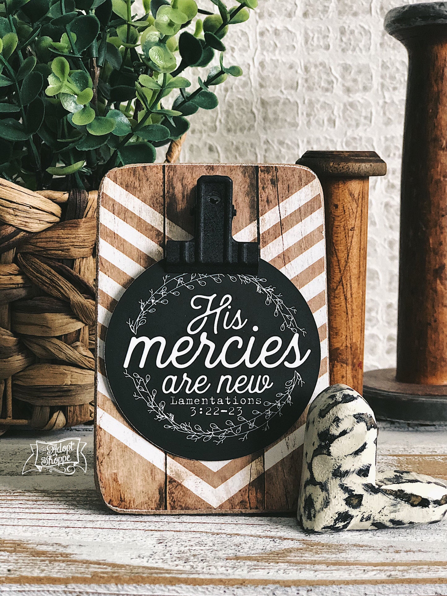 His mercies are new (Lamentations 3:22-23) #TheAdoptShoppecard